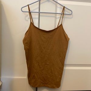 Time and Tru brown tank top
